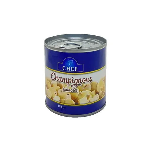 Champignons Emincées Chef 180g