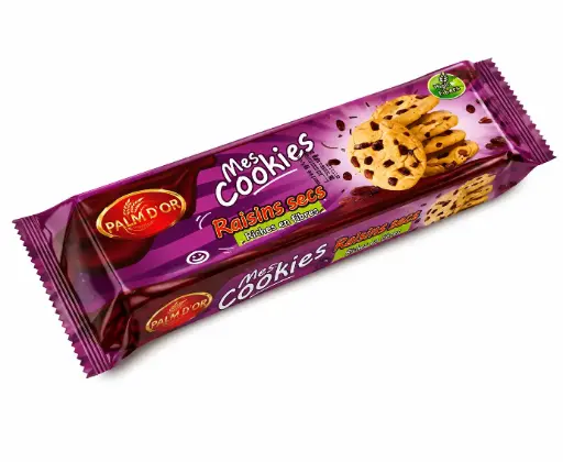 Cookies PalmDor Raisins secs 90g 10pieces
